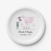 Pass Weddenschap bestemming Papieren Bordje (Voorkant)