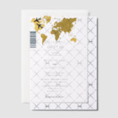 Pass Weddenschap bestemming Vellum Uitnodigingen (Offset (Uitnodiging))