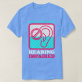 Pass with Care Hearing Depressive Disability T-shirt (Design voorkant)