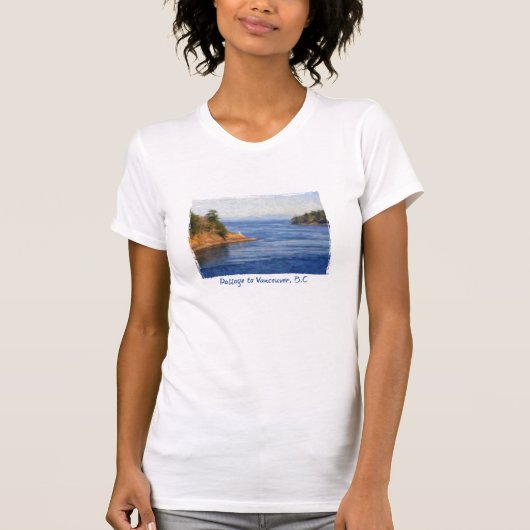 Passage aan de T-shirt van Vancouver (Voorkant)