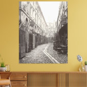 Passage du Dragon, 19e-eeuwse foto Parijs Canvas Afdruk (Insitu (Woonkamer))