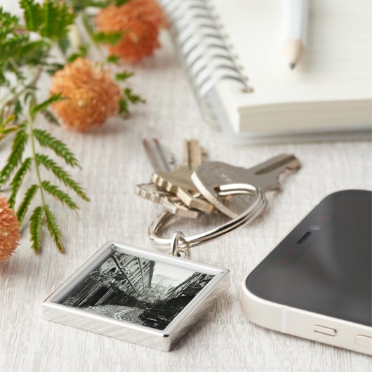 Passage du Dragon, Parijs, 1858-78 Sleutelhanger (Zijkant)