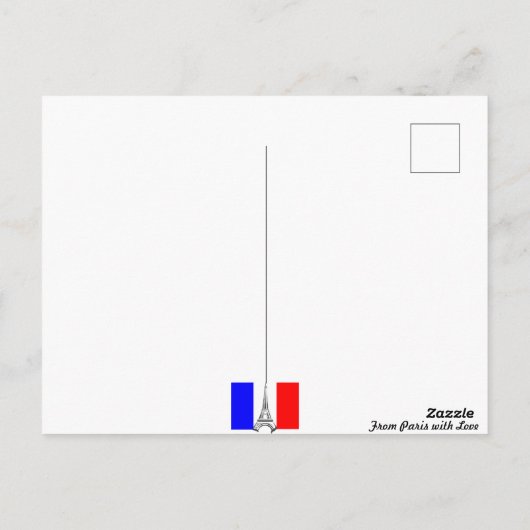 Passage du grand cercle Paris Briefkaart (Achterkant)