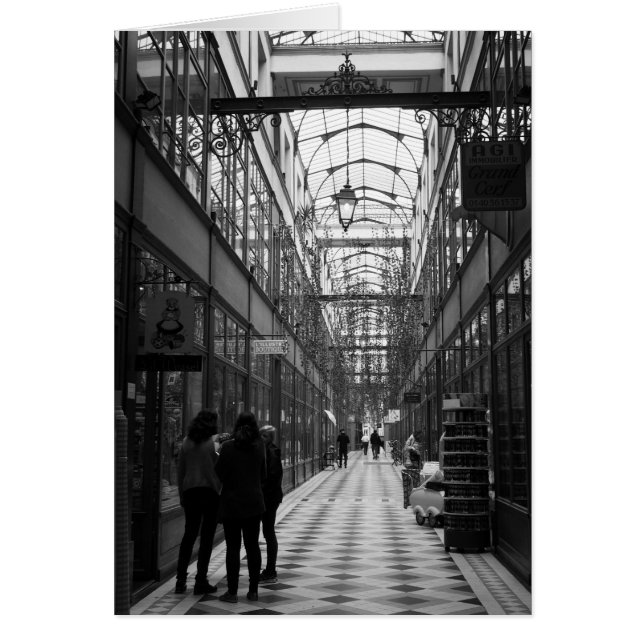 Passage du Grand Cerf, Parijs Frankrijk. (Voorkant)