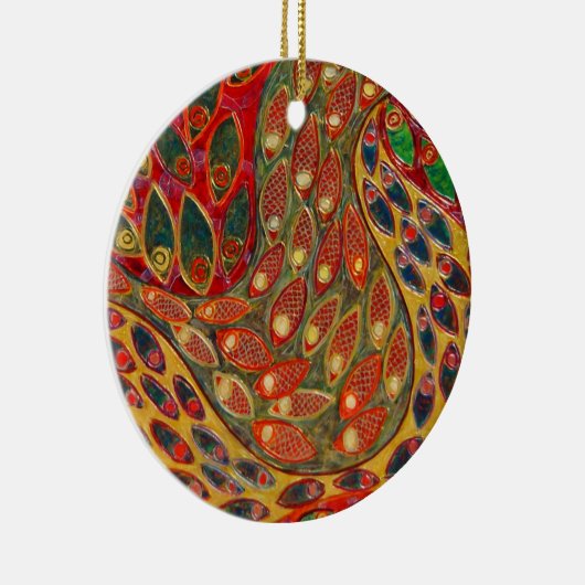 "Passage" (schilderij) Keramisch Ornament (Rechts)