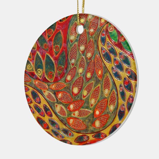 "Passage" (schilderij) Keramisch Ornament (Links)