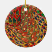 "Passage" (schilderij) Keramisch Ornament (Achterkant)