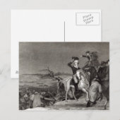 Passage van de Delaware Briefkaart (Voorkant / Achterkant)