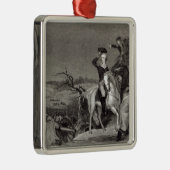 Passage van de Delaware Metalen Ornament (Rechts)