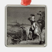 Passage van de Delaware Metalen Ornament (Voorkant)