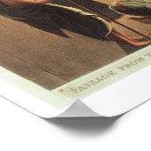 Passage van de tweede naar de derde galerij in de poster (Hoek)