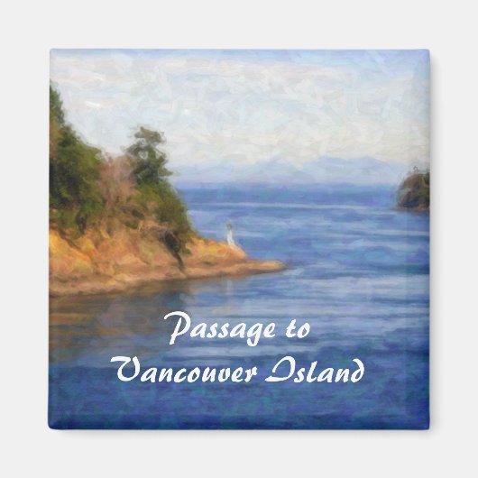 Passage van Vancouver, BC Magnet (Voorkant)