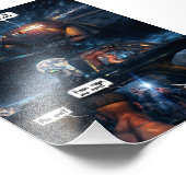 Passageiros Foto Afdruk (Hoek)