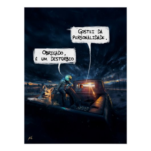 Passageiros Perfect Poster (Voorkant)