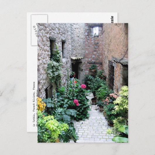 Passageway in La Turbie, Frankrijk Briefkaart (Voorkant / Achterkant)