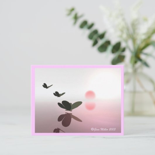 Passagiers Briefkaart (Staand voorkant)