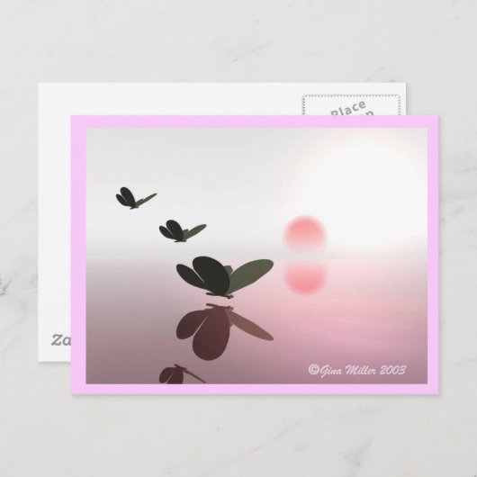 Passagiers Briefkaart (Voorkant / Achterkant)