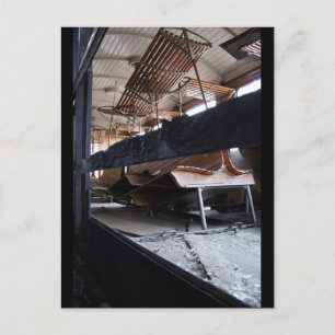 Passagiersauto's houten muren verwijderden Le Mast Briefkaart