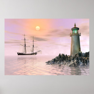 Passagierscentrum Poster