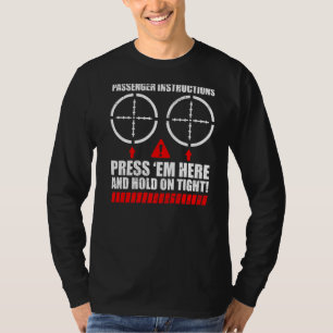 Passagiersinstructies Druk hier op en houd vast op T-shirt