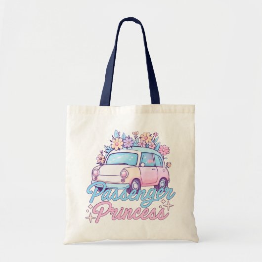Passagiersprinses Auto Whimsy Tote Bag (Voorkant)