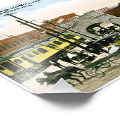 Passagiersstation Chicago Northwestern Railroad Foto Afdruk (Hoek)