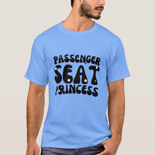 Passagiersstoel Princess T-Shirt Design Zomer zee (Voorkant)