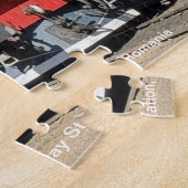 Passagierstrein op het treinstation van Boekarest  Legpuzzel (Zijkant)