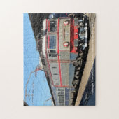 Passagierstrein op het treinstation van Boekarest  Legpuzzel (Verticaal)