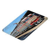 Passagierstrein op het treinstation van Boekarest  Magneet (Linkerzijde)