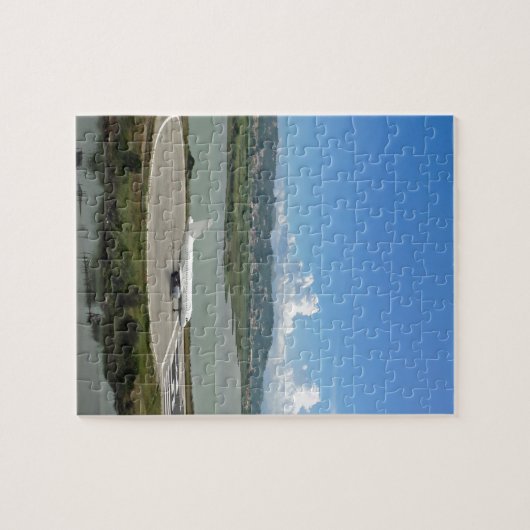 passagiersvliegtuig legpuzzel (Horizontaal)