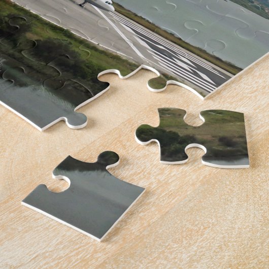 passagiersvliegtuig legpuzzel (Zijkant)