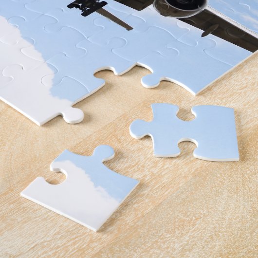 Passagiersvliegtuig Legpuzzel (Zijkant)