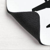 passagiersvliegtuig muismat (Hoek)