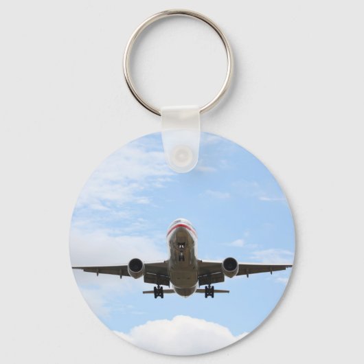 Passagiersvliegtuig Sleutelhanger (Voorkant)