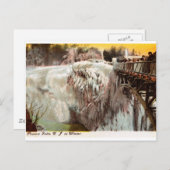 Passaic Herfst in Winter, Paterson, NJ  Briefkaart (Voorkant / Achterkant)