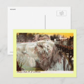 Passaic Herfst in Winter, Paterson, NJ  Briefkaart (Voorkant / Achterkant)
