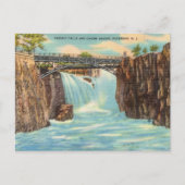 Passaic Herfsten Chasm Bridge, Paterson, New Jerse Briefkaart (Voorkant)