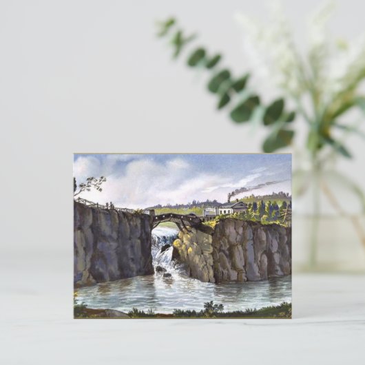 Passaic Herfsten in New Jersey, fijn kunstschilder Briefkaart (Staand voorkant)