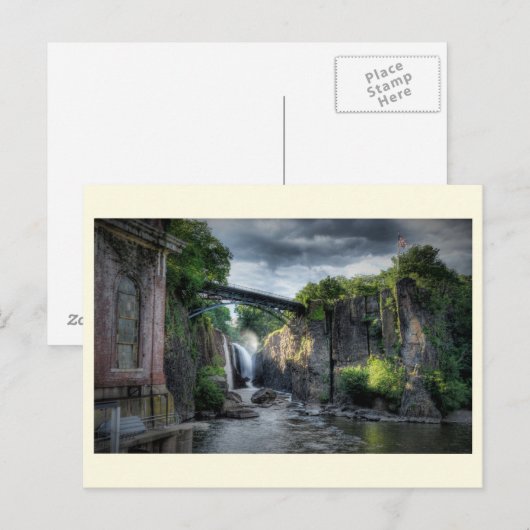 Passaic Herfsten, Paterson, New Jersey  Briefkaart (Voorkant / Achterkant)