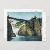 Passaic Herfsten, Paterson NJ 1907 Briefkaart (Voorkant / Achterkant)