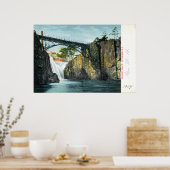 Passaic Herfsten, Paterson NJ 1907 Poster (Keuken)