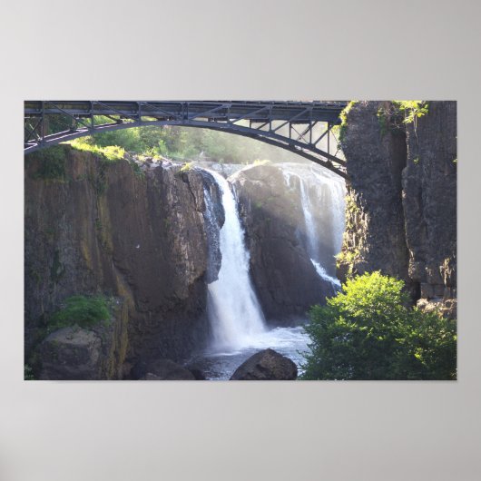 Passaic Watervallen Poster (Voorkant)