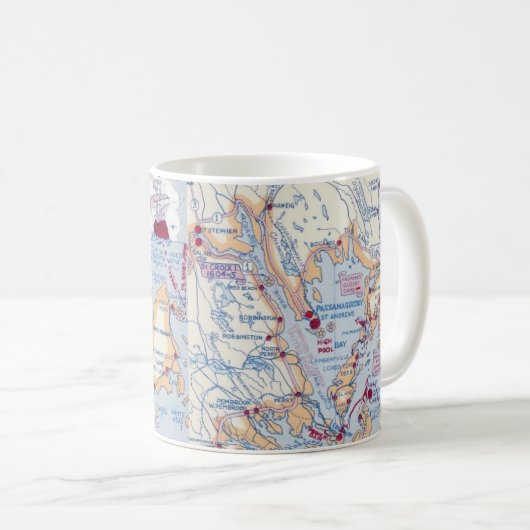 Passamaquoddy Bay Maine Mok (Voorkant rechts)