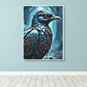 PASSÁRO GUARDIÃO CANVAS AFDRUK (Insitu (Houten vloer))