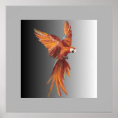 Pássaro Vermelho Poster (Voorkant)