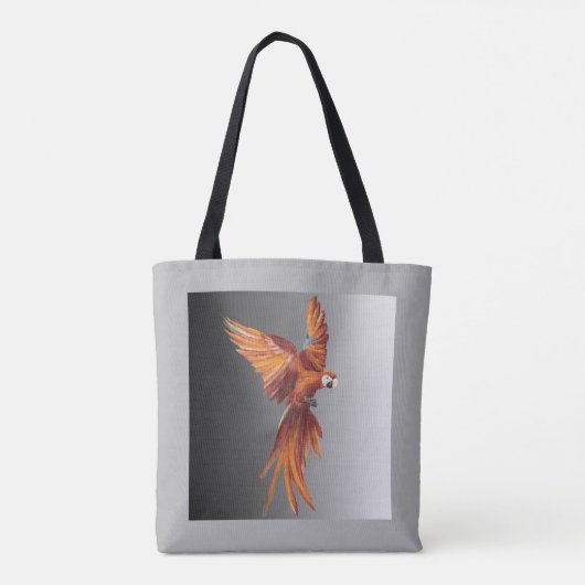 Passaro Vermelho Tote Bag (Achterkant)