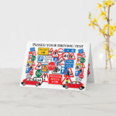 Passed your Driving Test ~ Congratulations! Kaart (Gele Bloem)