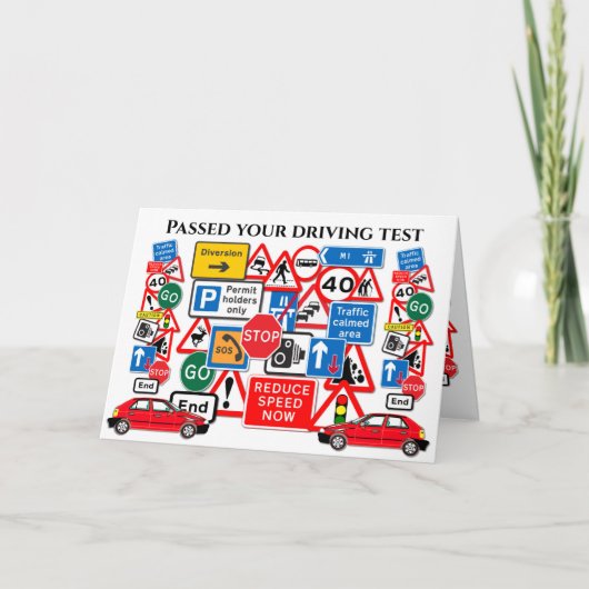 Passed your Driving Test ~ Congratulations! Kaart (Voorkant)