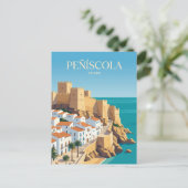 Passeig de la Drassana Spanje Briefkaart (Staand voorkant)
